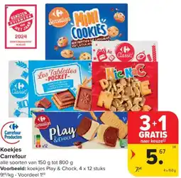 Carrefour Market Koekjes Carrefour aanbieding