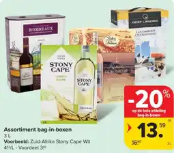 Carrefour Market Assortiment bag-in-boxen aanbieding