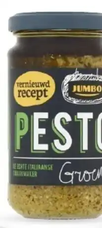 Jumbo Jumbo pesto groen aanbieding