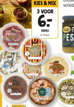 Jumbo Tapas aanbieding