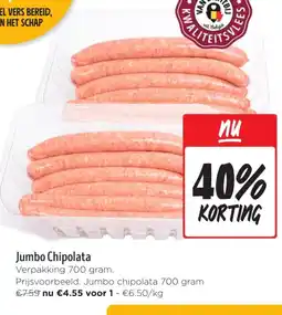 Jumbo Jumbo Chipolata aanbieding