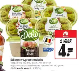 Jumbo Délio smeer & groentensalades aanbieding
