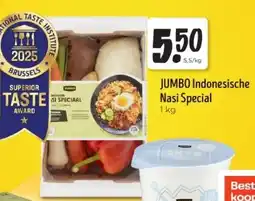 Jumbo Jumbo indonesische nasi special aanbieding