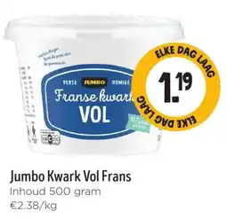 Jumbo Jumbo Kwark Vol Frans aanbieding