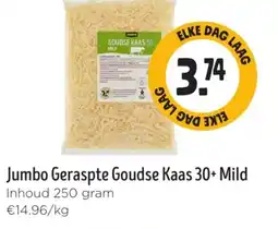 Jumbo Jumbo Geraspte Goudse Kaas 30+ Mild aanbieding