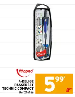 Trafic Maped 4-delige passerset technic compact aanbieding