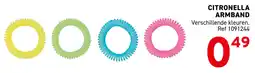 Trafic Citronella armband aanbieding