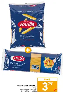 Trafic Deegwaren barilla aanbieding