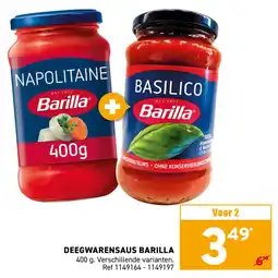 Trafic Deegwarensaus barilla aanbieding