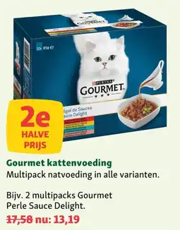 Maxi Zoo Gourmet kattenvoeding aanbieding