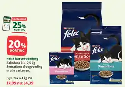 Maxi Zoo Felix kattenvoeding aanbieding