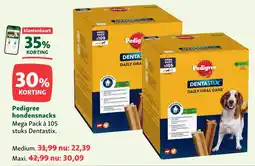 Maxi Zoo Pedigree hondensnacks aanbieding