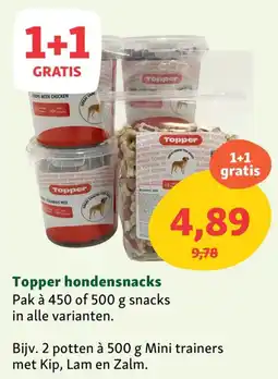 Maxi Zoo Topper hondensnacks aanbieding