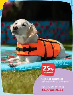 Maxi Zoo Flamingo zwemvest aanbieding