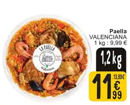 Cora Paella aanbieding