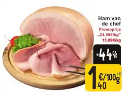 Cora Ham van de chef aanbieding