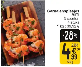 Cora Garnalenspiesjes MITI aanbieding