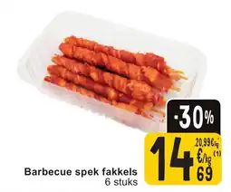 Cora Barbecue spek fakkels aanbieding