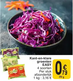 Cora Kant en klare groenten easy aanbieding
