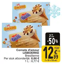 Cora Cornets d'amour ijsboerke aanbieding