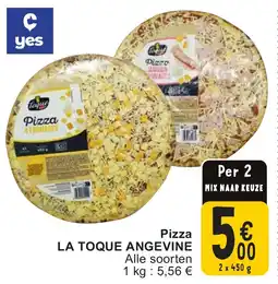 Cora Pizza la toque angevine aanbieding