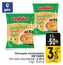 Cora Geraspte emmentaler reybier aanbieding