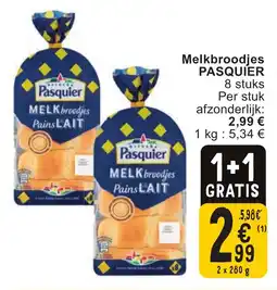 Cora Melkbroodjes pasquier aanbieding