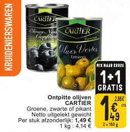 Cora Ontpitte olijven cartier aanbieding