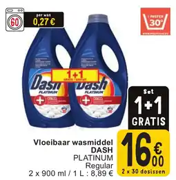Cora Vloeibaar wasmiddel dash aanbieding