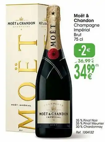 Cora Moët + chandon champagne impérial brut aanbieding