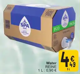 Cora Water reine aanbieding