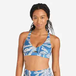 Decathlon Bikinitop voor dames Agatha palmer blauw aanbieding