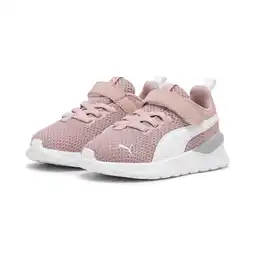 Decathlon Anzarun Lite sportschoenen voor baby's PUMA Peach Smoothie White Pink aanbieding