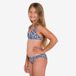 Decathlon Bikini voor surfen meisjes Tali multicolor aanbieding