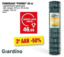 Hubo Giardino Tuindraad Promo aanbieding