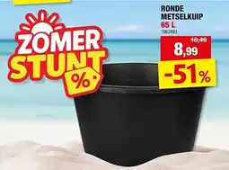 Hubo Ronde Metselkuip aanbieding