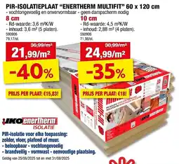 Hubo Pir Isolatieplaat Enertherm Multifit aanbieding