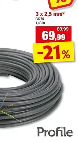 Hubo XVB CCA Kabel aanbieding