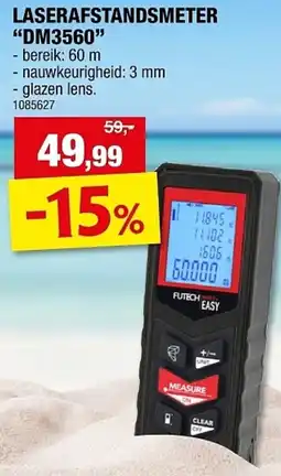 Hubo Laserafstandsmeter DM3560 aanbieding