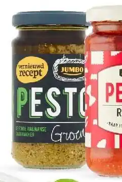 Jumbo Jumbo pesto groen 190 gram aanbieding