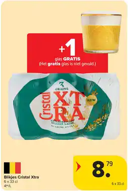 Carrefour Market Blikjes Cristal Xtra aanbieding