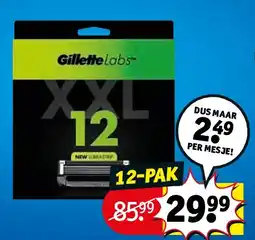 Kruidvat GilletteLabs 12-pak aanbieding
