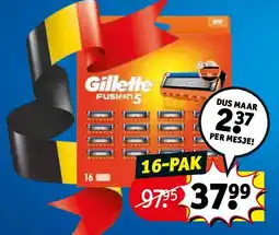 Kruidvat Gillette Fusion 16-pak aanbieding