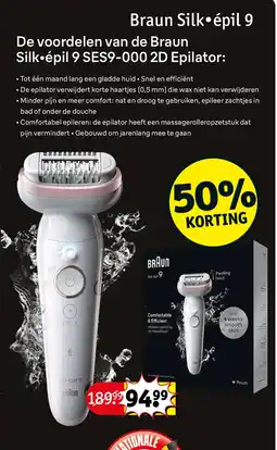 Kruidvat Braun Silk•épil 9 aanbieding