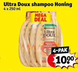 Kruidvat Ultra Doux shampoo Honing aanbieding