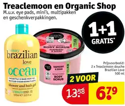 Kruidvat Treaclemoon en Organic Shop aanbieding