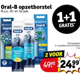 Kruidvat Oral-B opzetborstel aanbieding