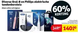 Kruidvat Diverse Oral-B en Philips elektrische tandenborstels aanbieding