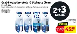 Kruidvat Oral-B opzetborstels iO Ultimate Clean aanbieding