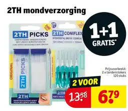 Kruidvat 2TH mondverzorging aanbieding